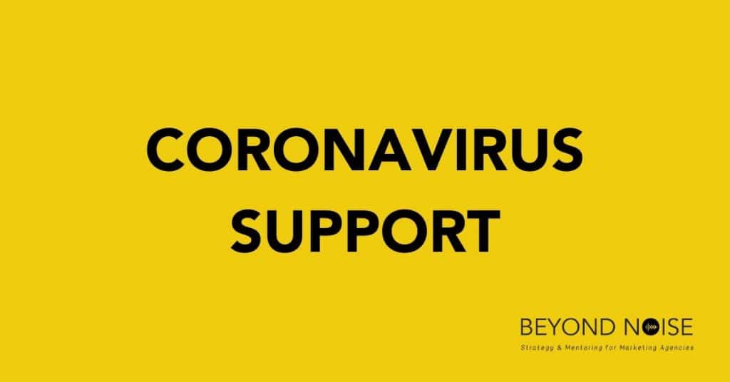 coronavirus support header image